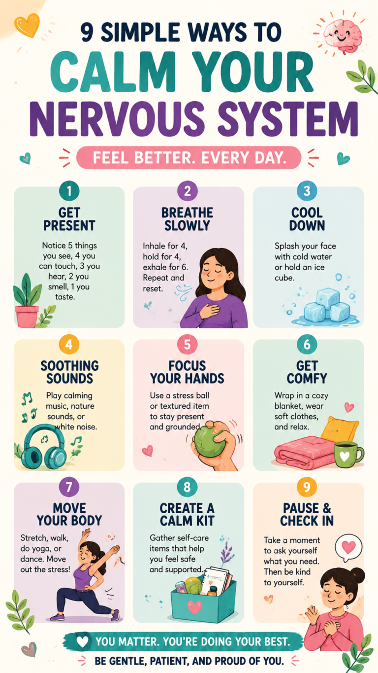 Sensory Regulation Techniques 9 Calming Tools to Reduce Stress  Anxiety