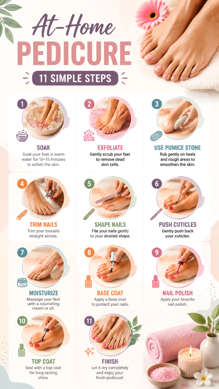 DIY Salon-Quality Pedicure at Home Easy Step-by-Step Guide