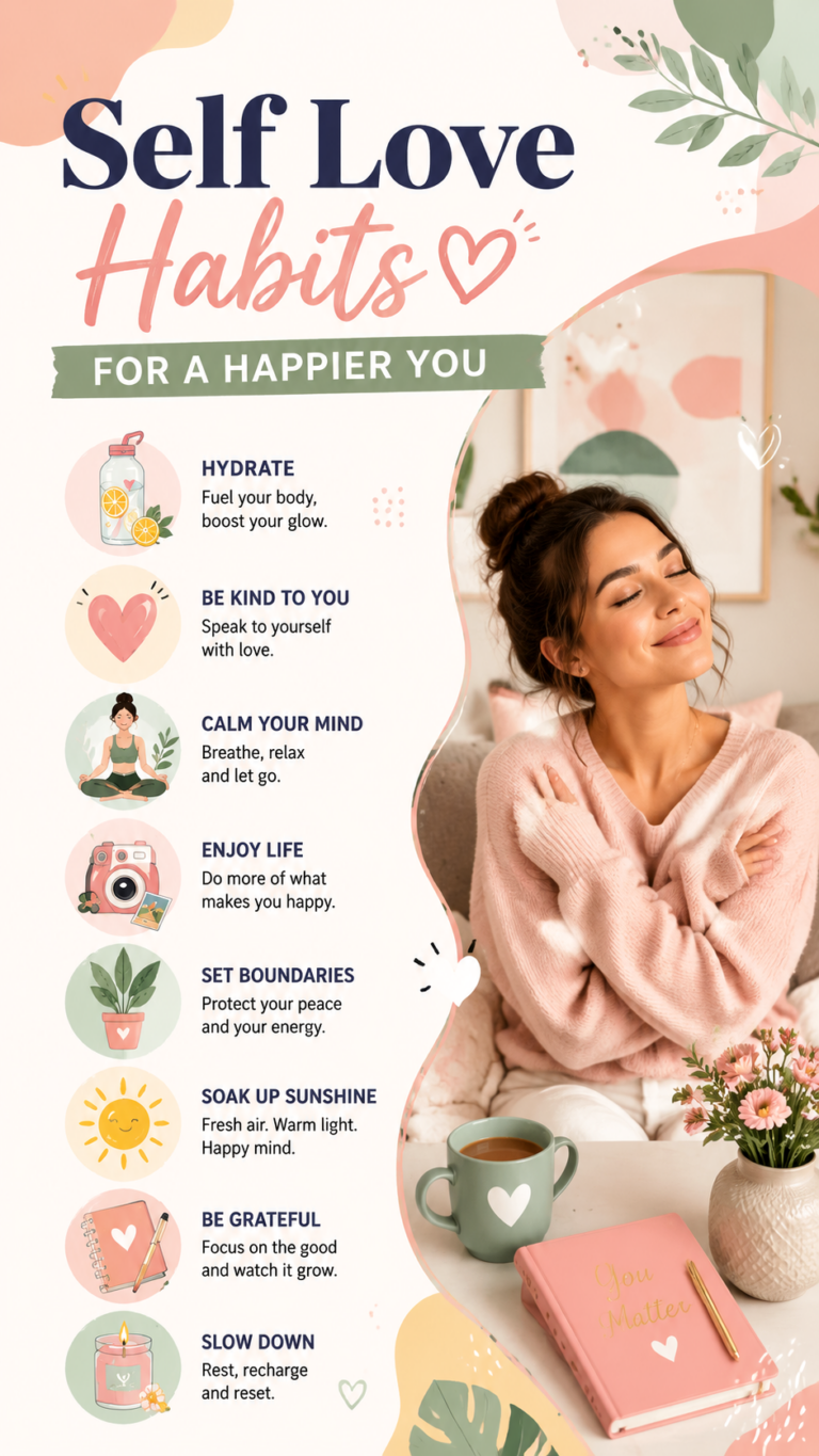 Summer Self Love Habits for a Healthy Mindset  Positive Glow