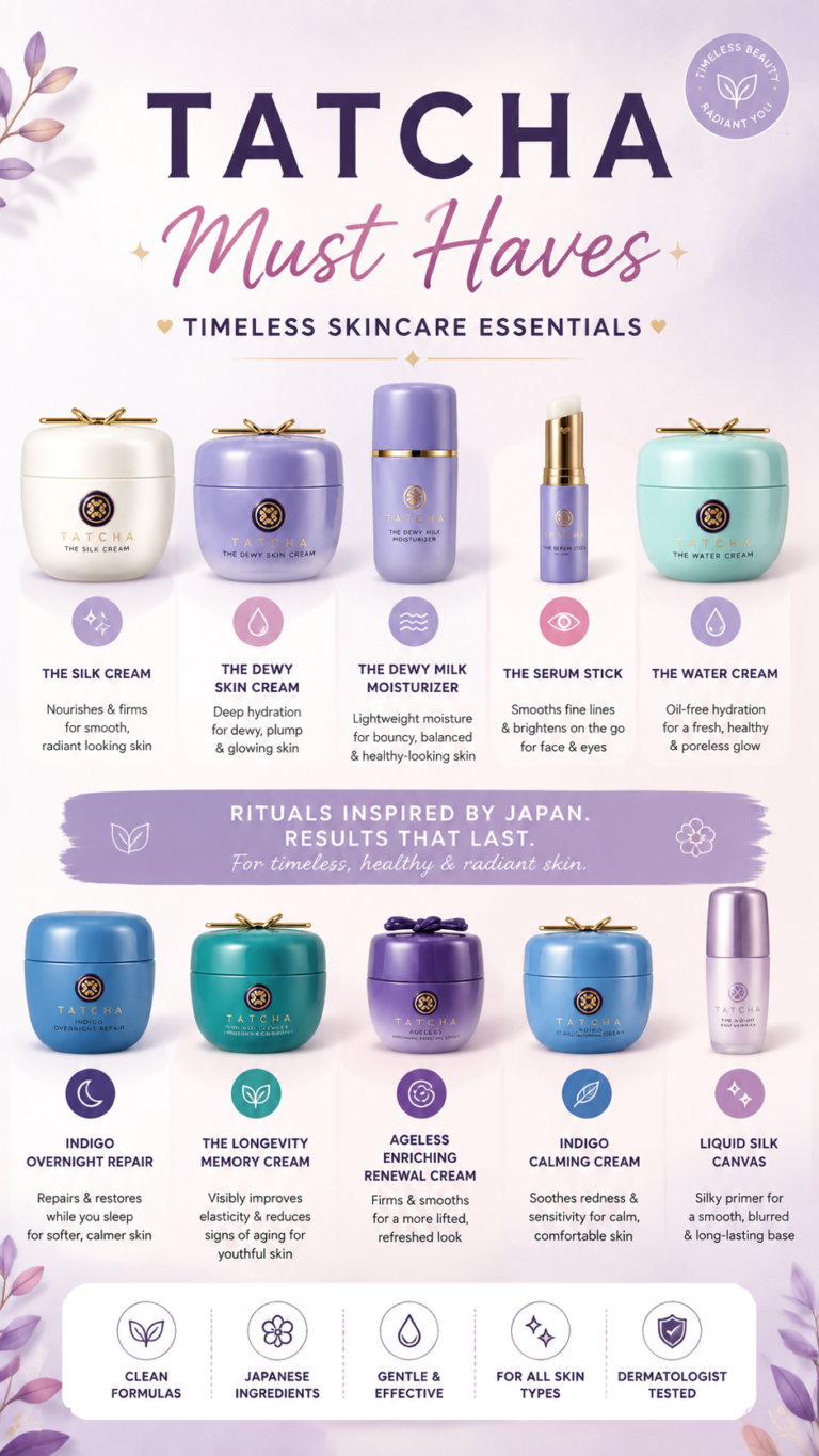 Tatcha Skincare Must Haves for Glowing, Timeless Japanese Beauty Routine