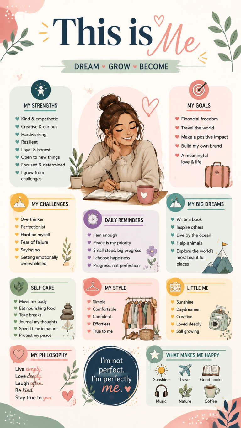 This Is Me Vision Board Ideas  Self Growth, Goals  Self Love Inspiration