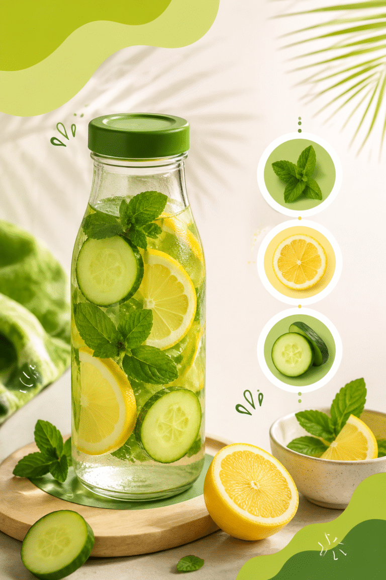 Detox Water Recipe for Clear Skin, Hydration  Natural Glow