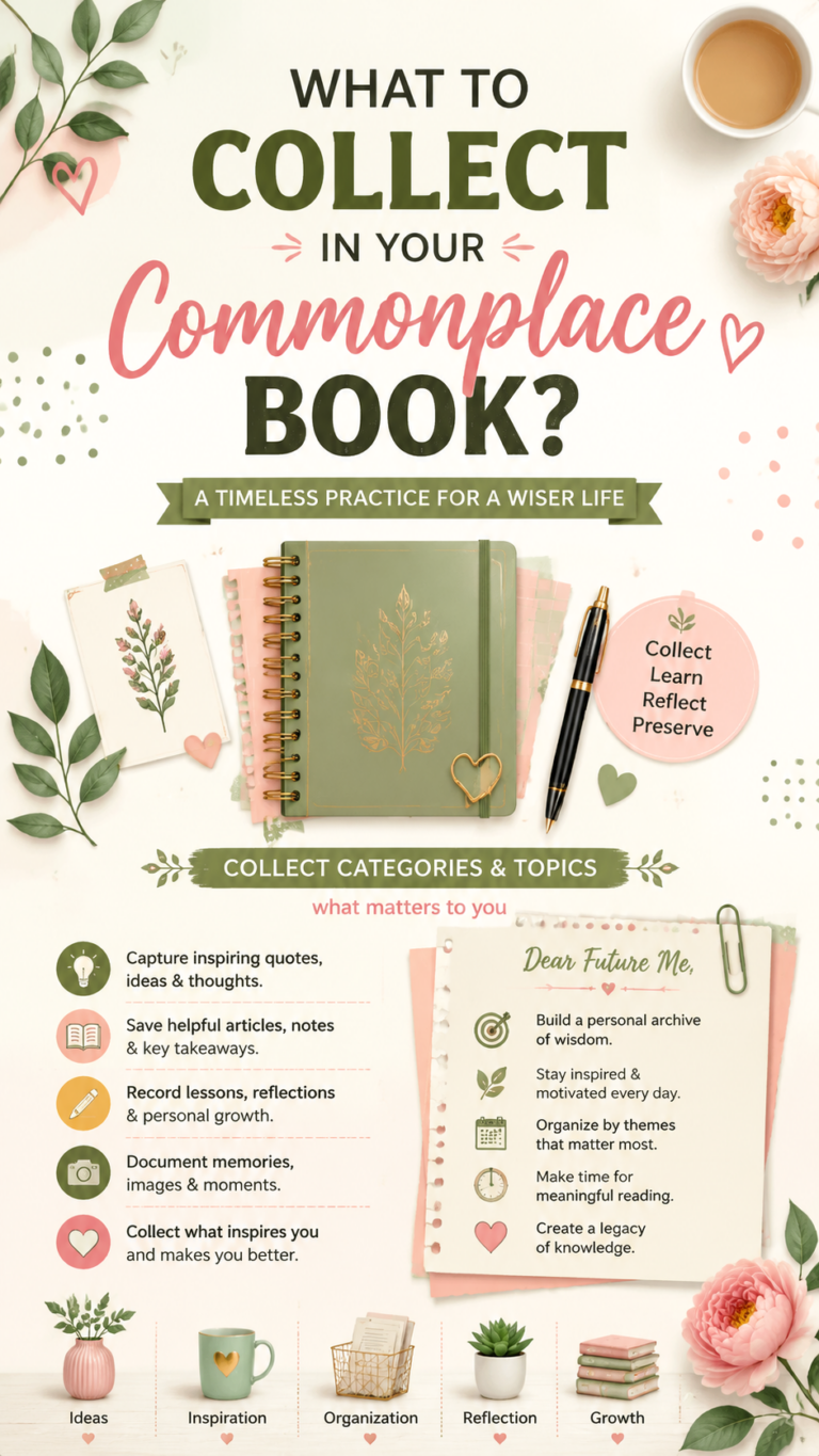 Create a Commonplace Book Turn Digital Wisdom Into Timeless Knowledge