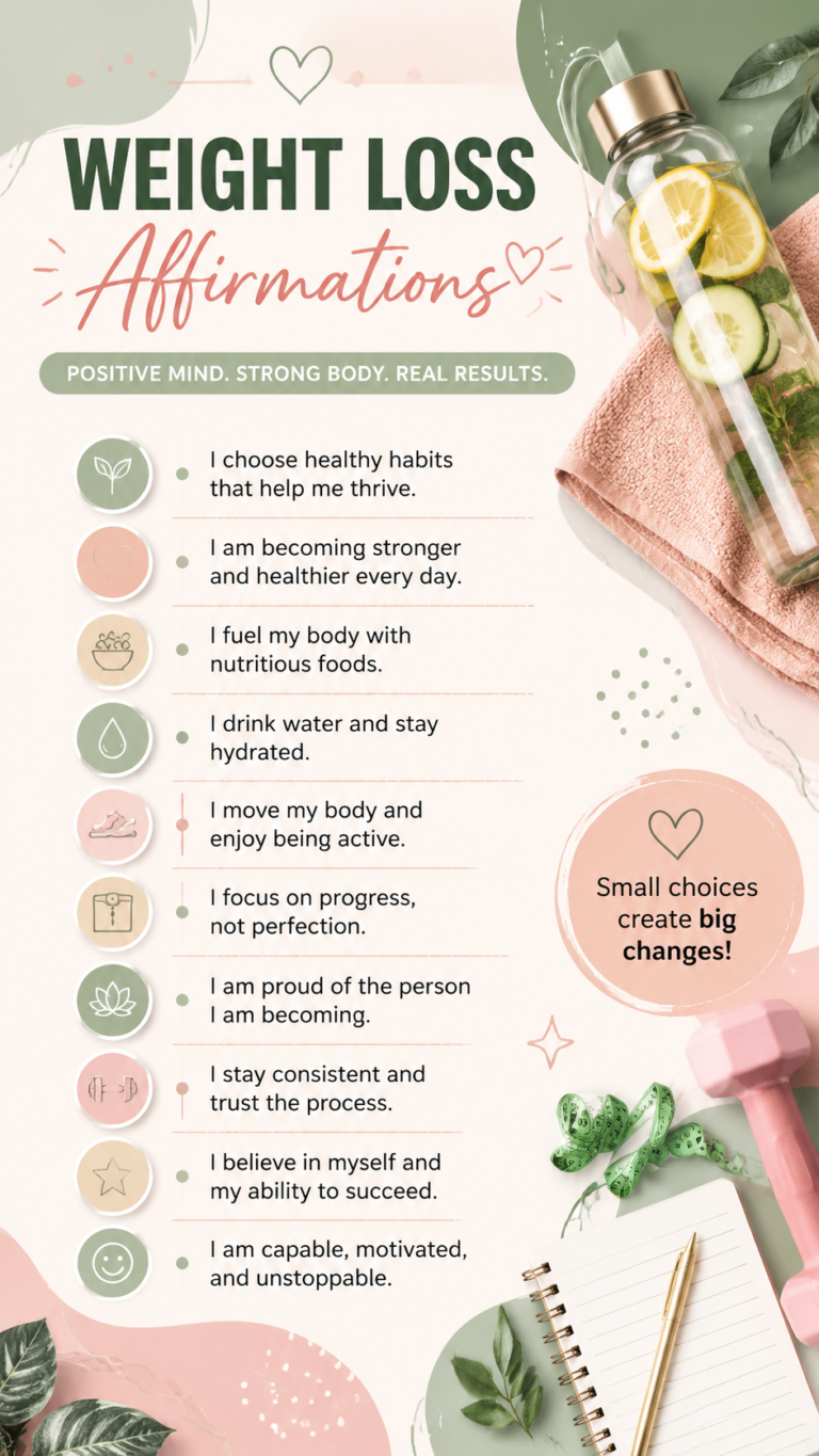 Weight Loss Mindset 10 Small Steps Every Day for Lasting Results