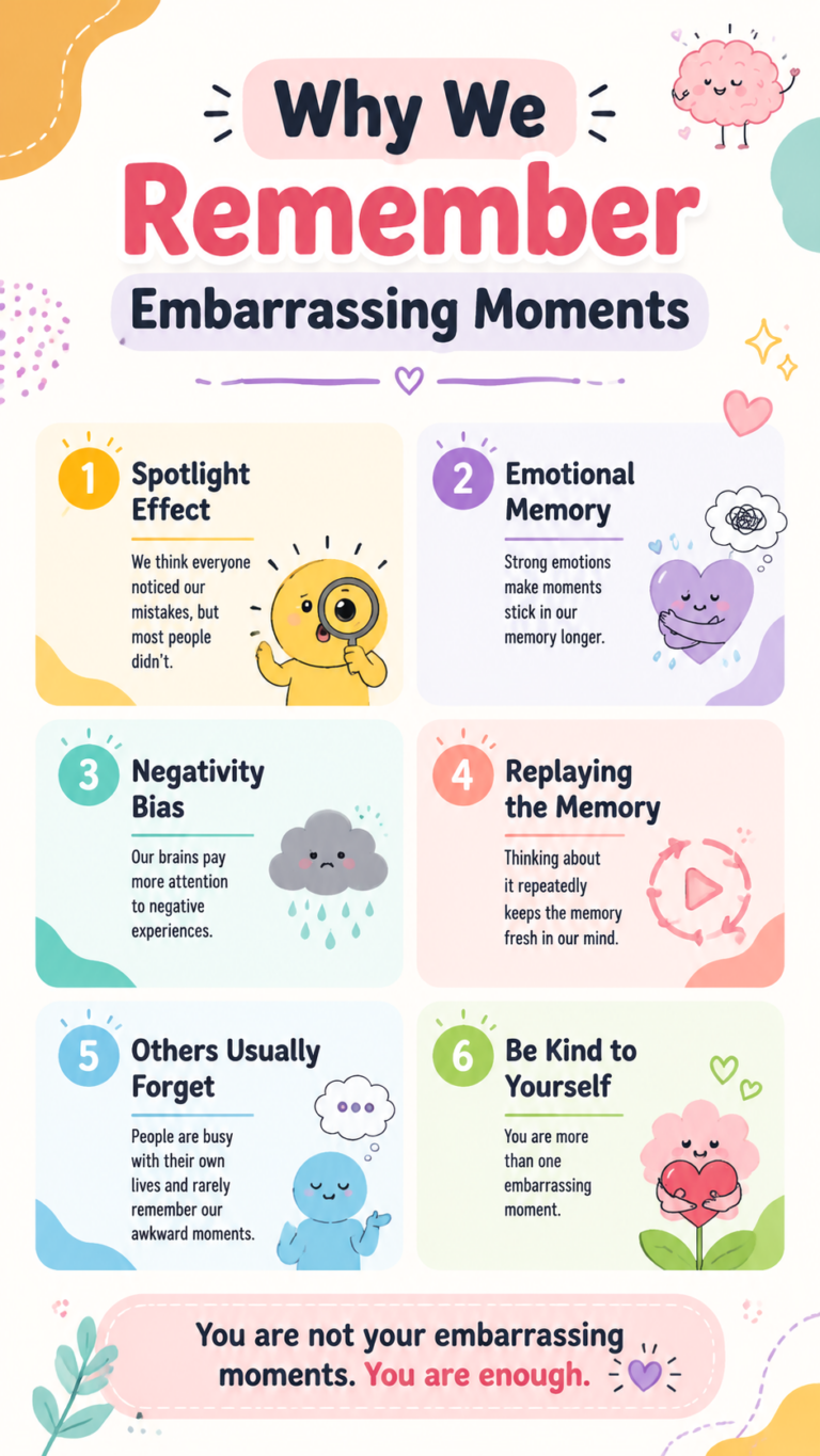 Why We Remember Embarrassing Moments The Psychology Behind Awkward Memories