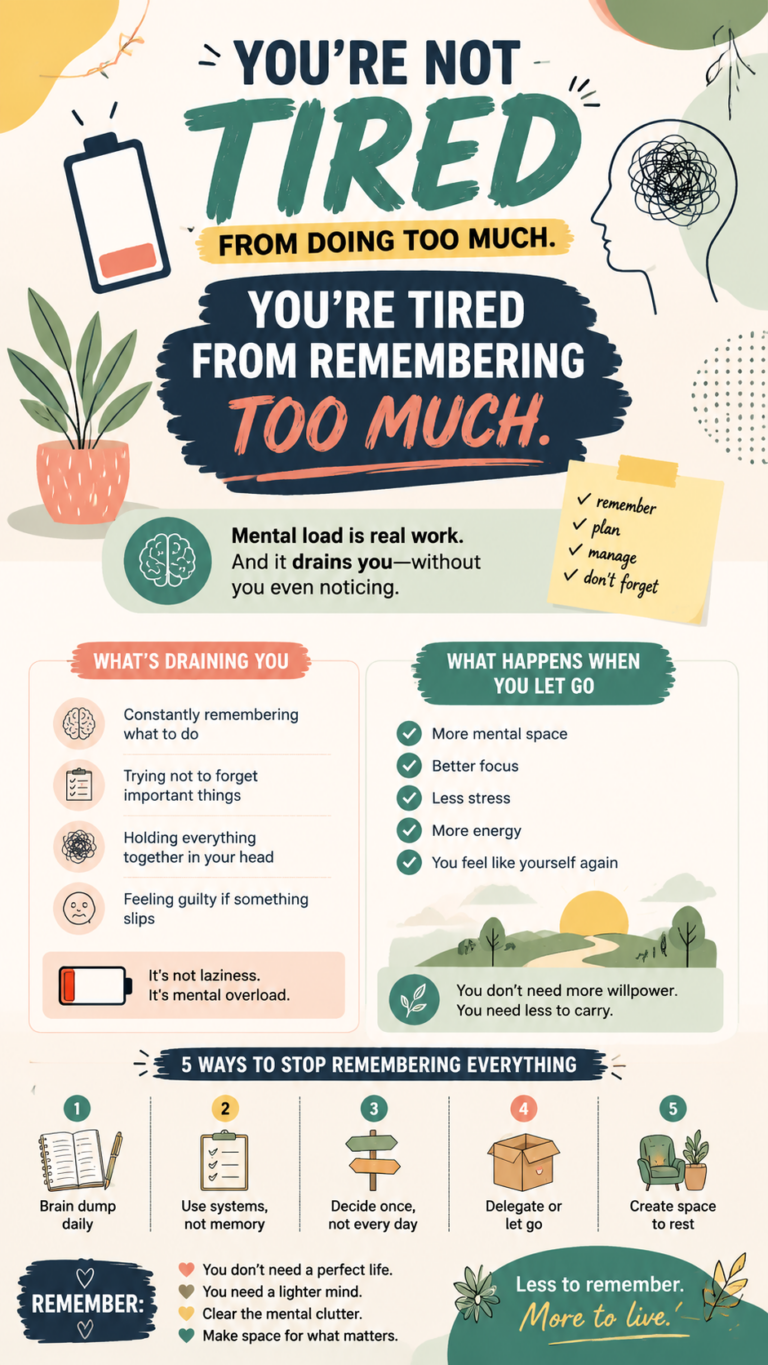 Mental Load Why Youre Exhausted From Remembering Everything