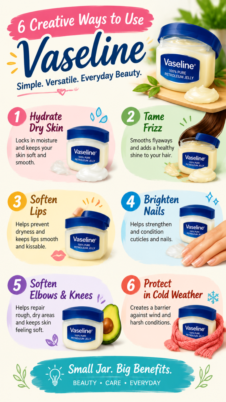6 Ways to Use Vaseline for Soft, Glowing Skin  Beauty Tips