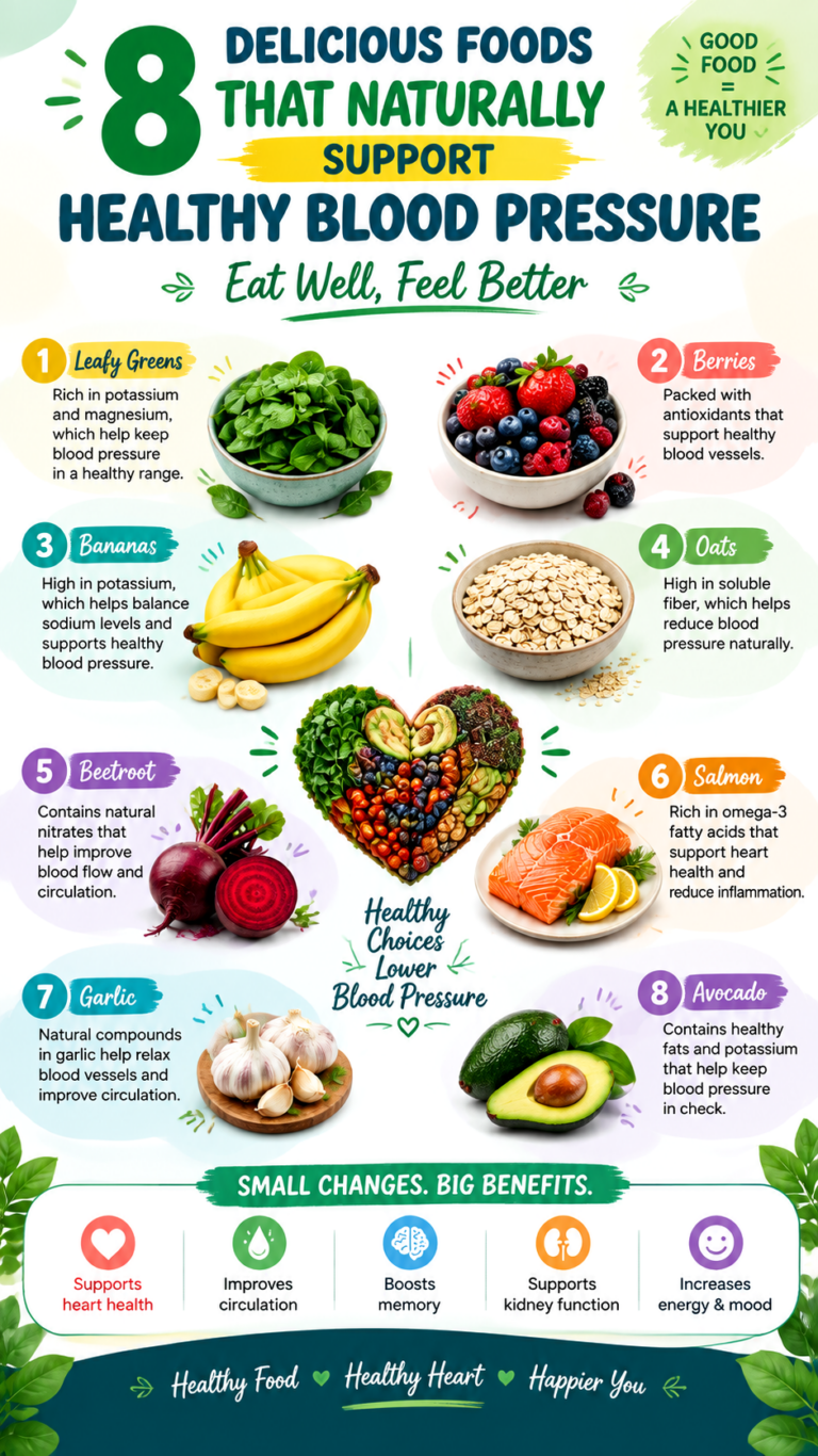 9 Heart Healthy Foods That May Help Support Healthy Blood Pressure