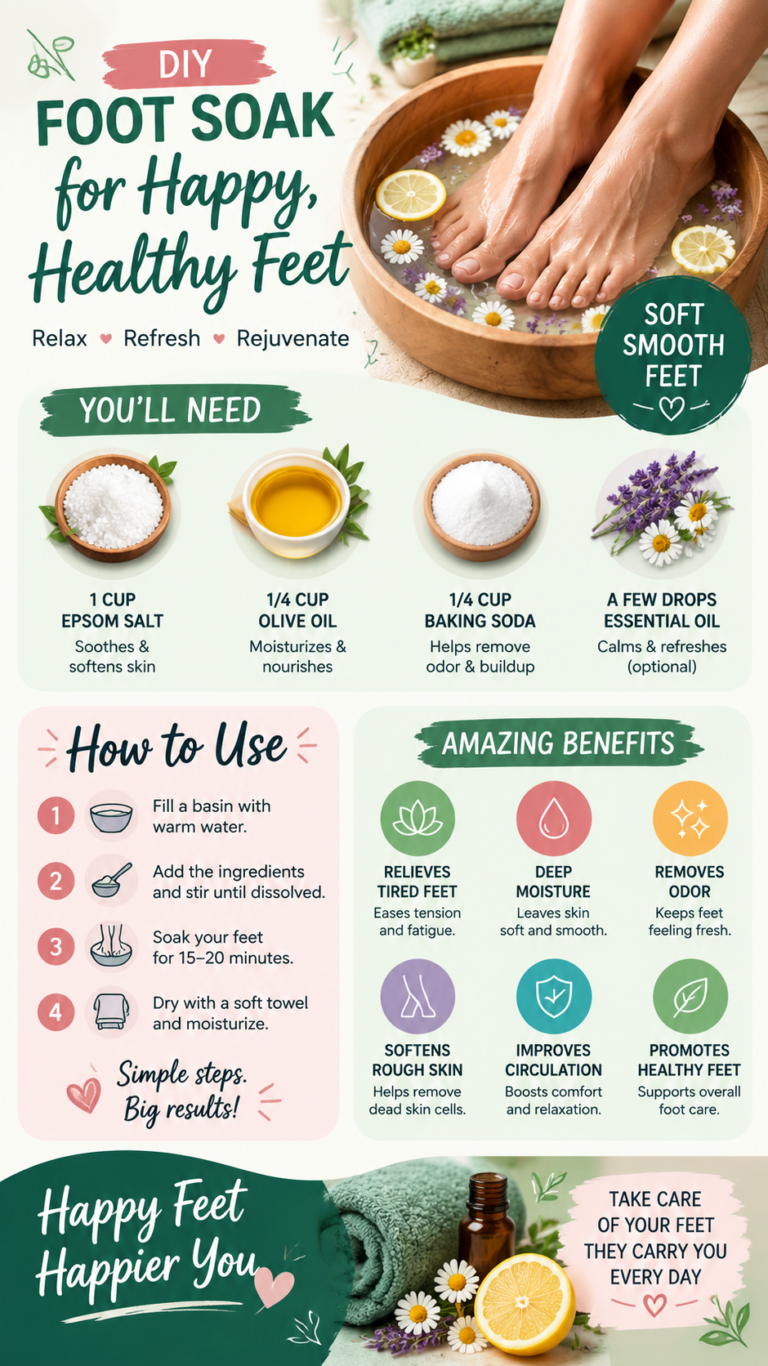 Baking Soda Foot Soak Easy DIY Remedy for Soft, Smooth Feet