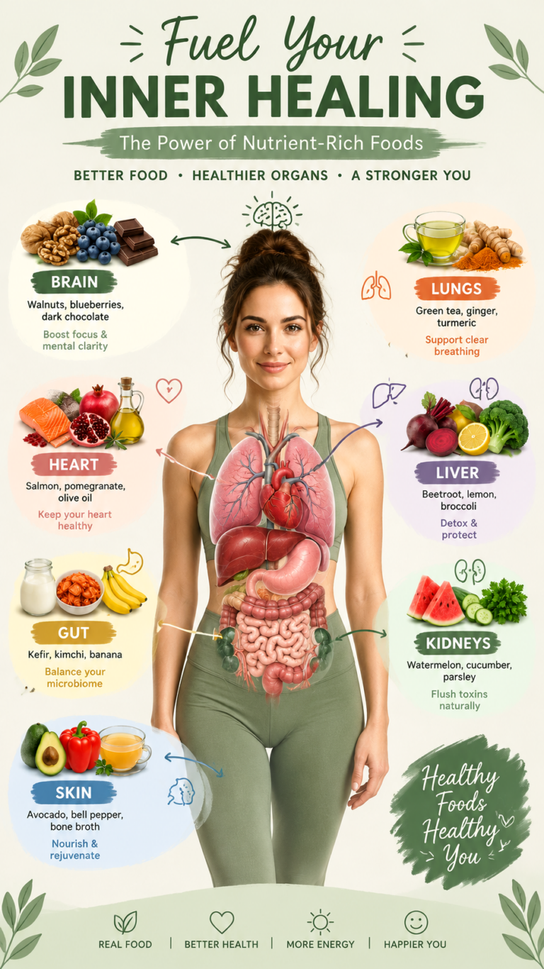 Best Healing Foods for Healthy Organs Natural Nutrition Guide