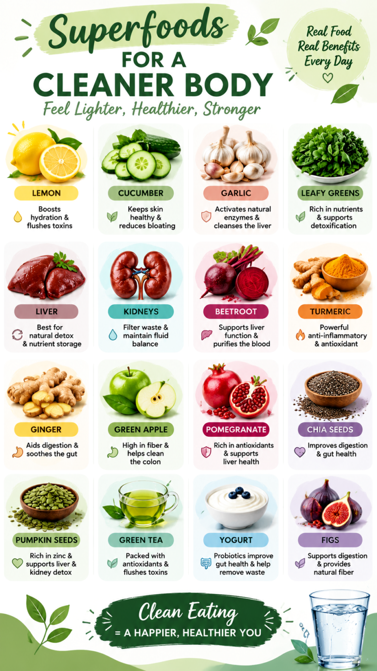 Detox Foods Natural Cleansing Foods for a Healthy Body