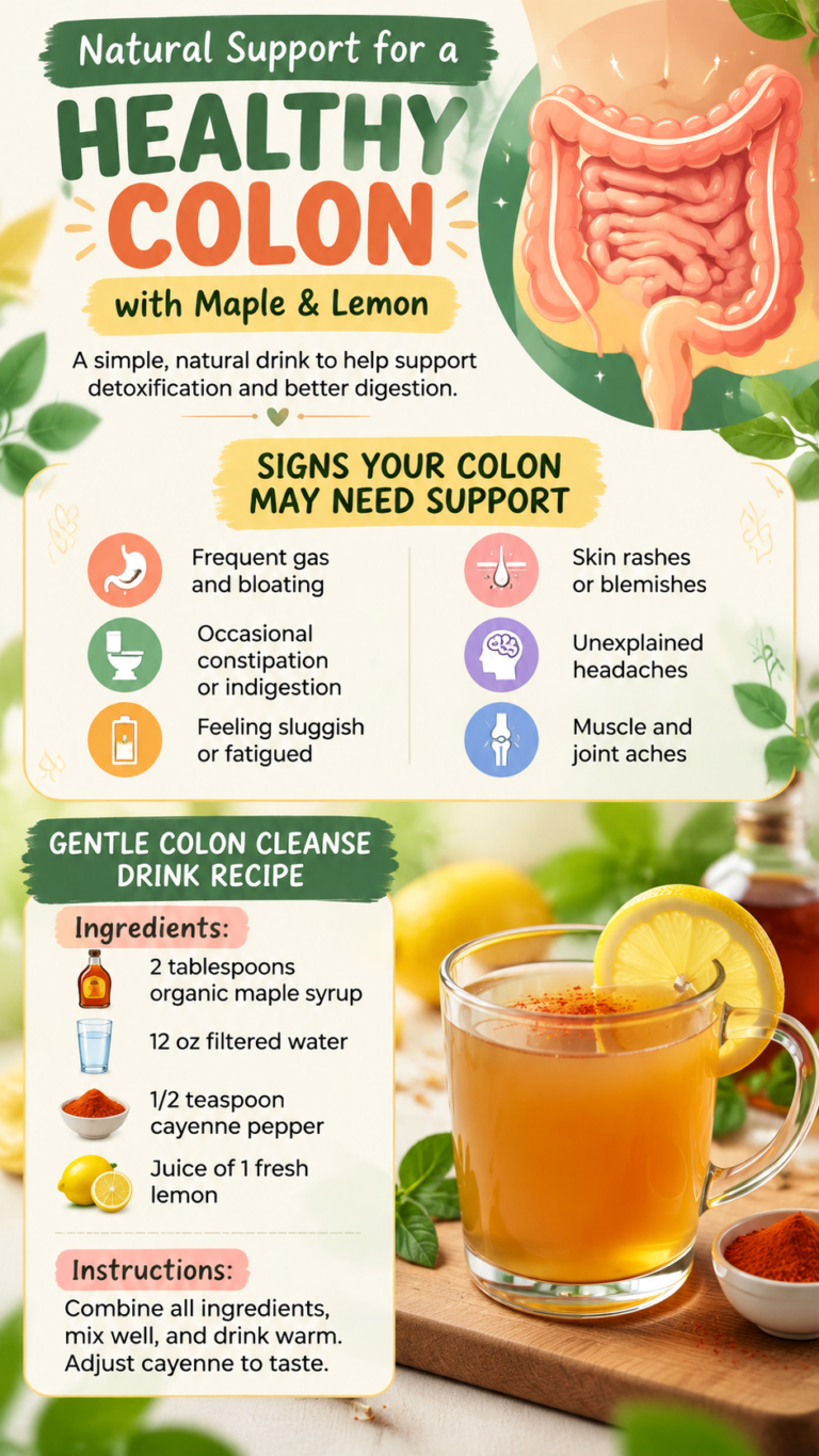 Natural Colon Cleanse Recipe Simple Lemon  Maple Detox Drink Guide