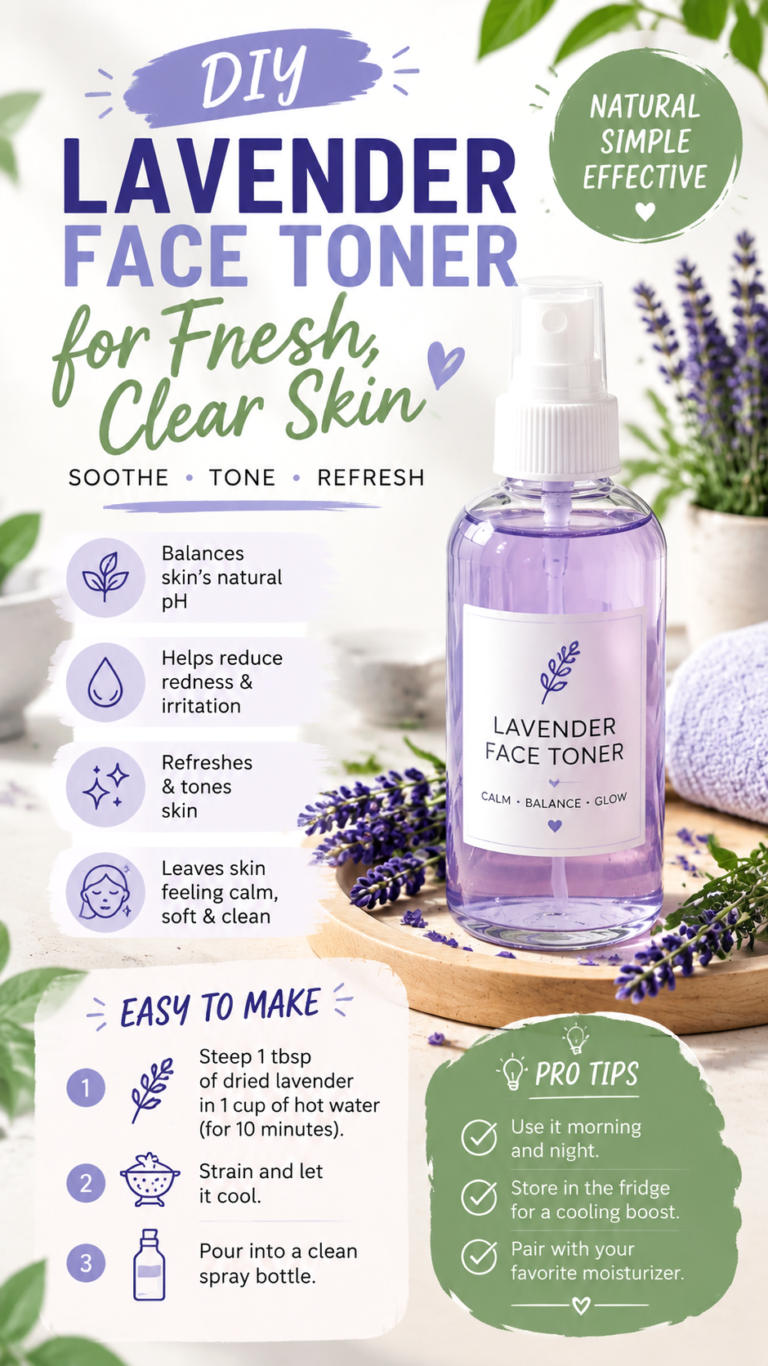 DIY Butterfly Pea Flower Toner Recipe for Glowing Natural Skin  Save for Later