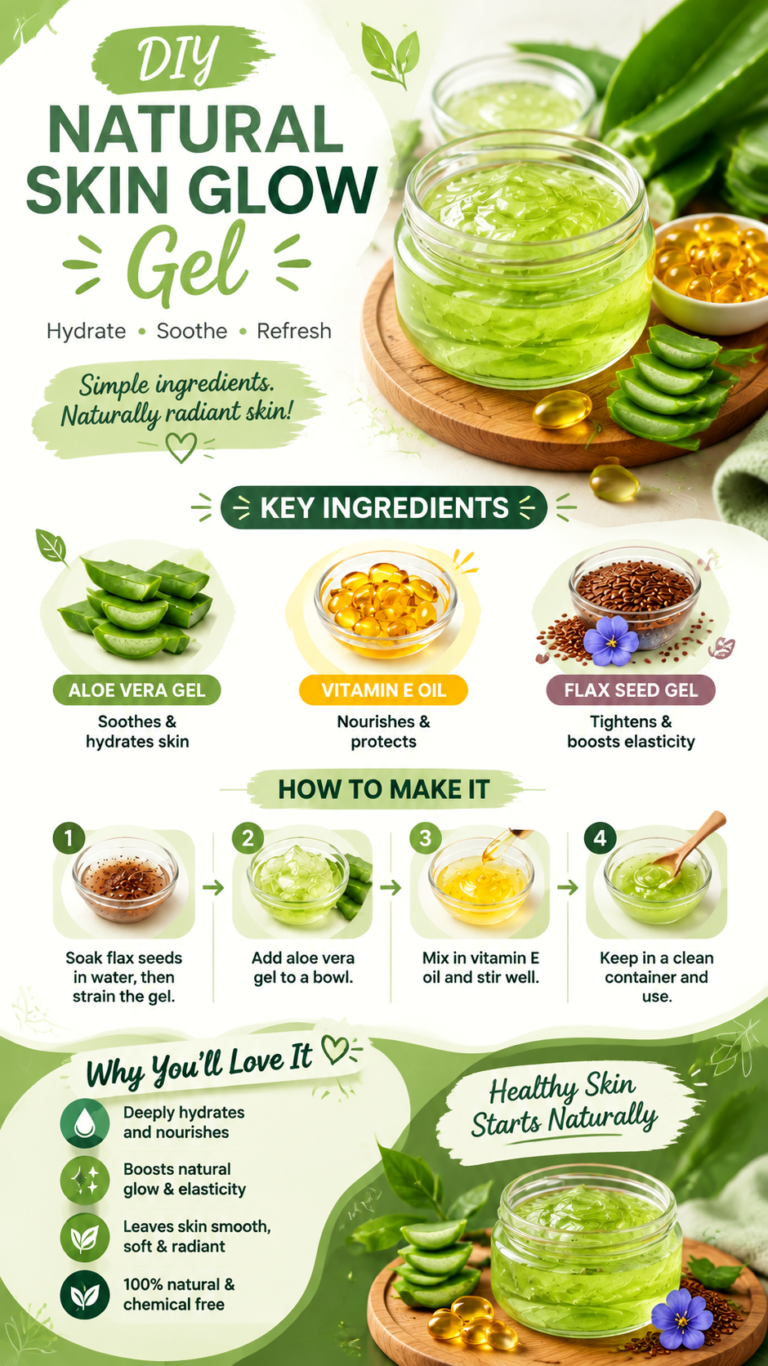 DIY Flax Seed Gel Face Mask for Fine Lines  Glowing Hydrated Skin