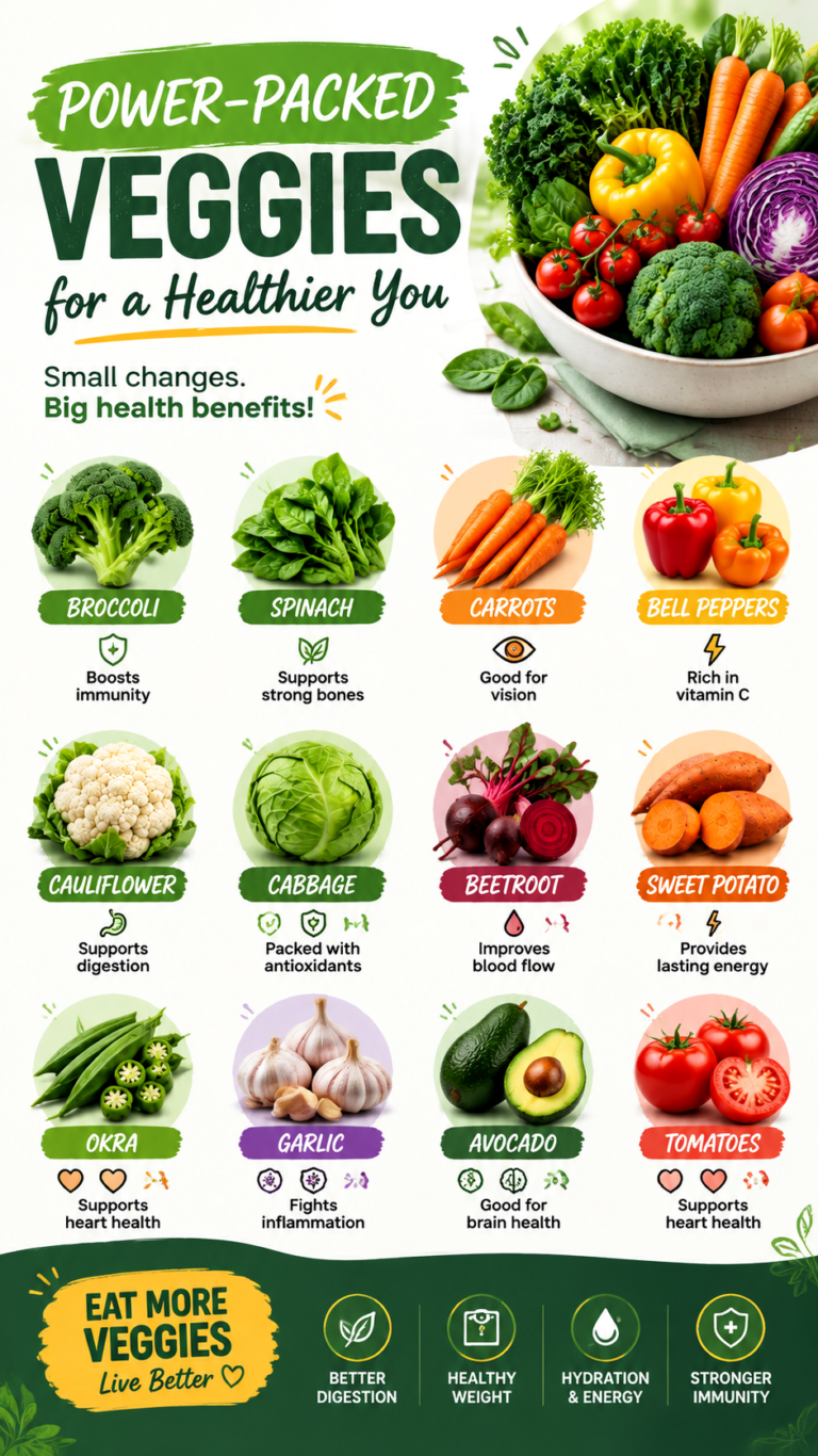 High Fibre Vegetables for Better Digestion  Gut Health