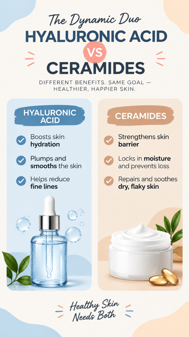 Hyaluronic Acid  Ceramides for Plump, Hydrated Skin Barrier