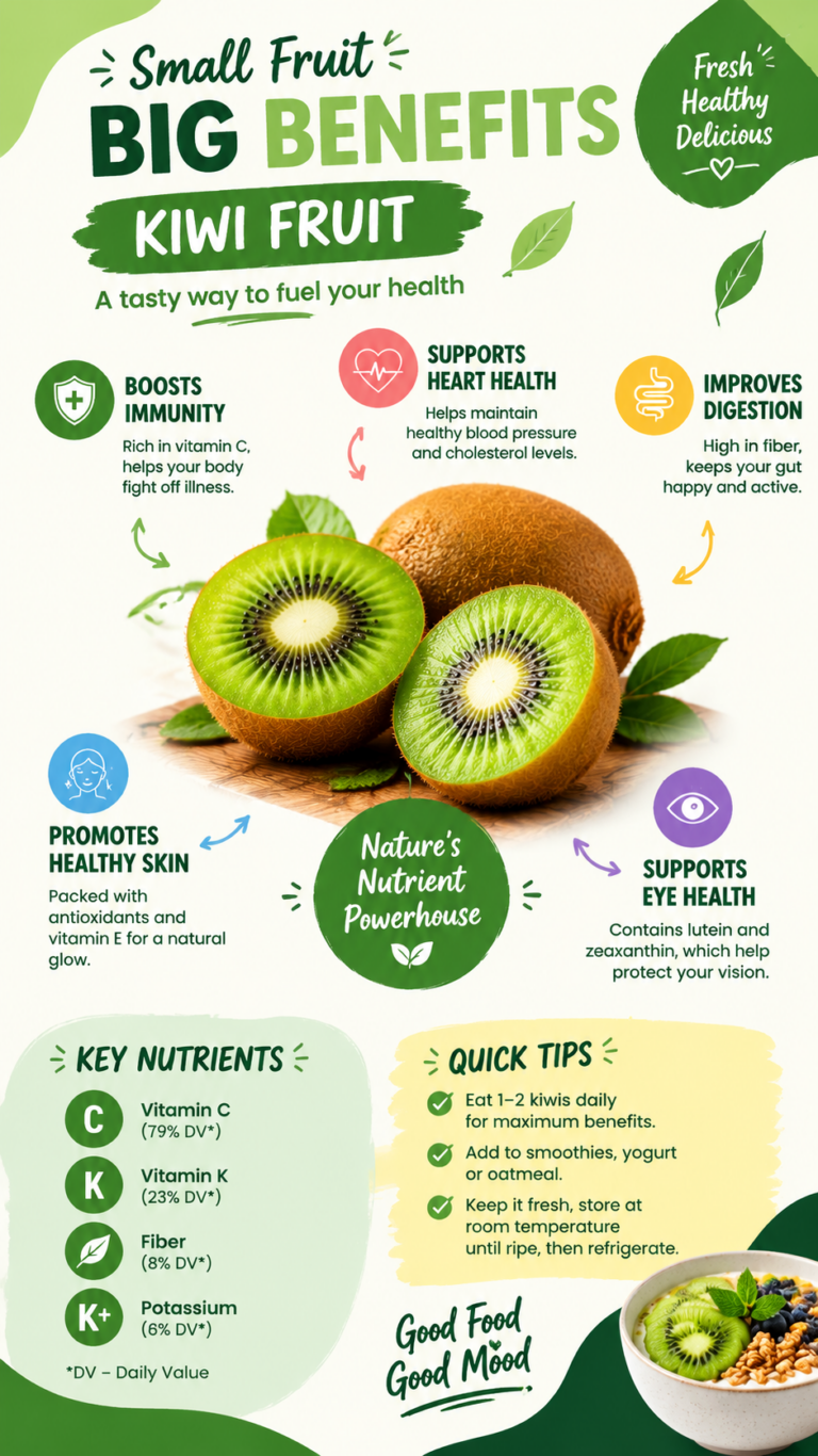 Kiwi Fruit Benefits Health Benefits, Nutrition Facts  Why Eat Kiwi Daily
