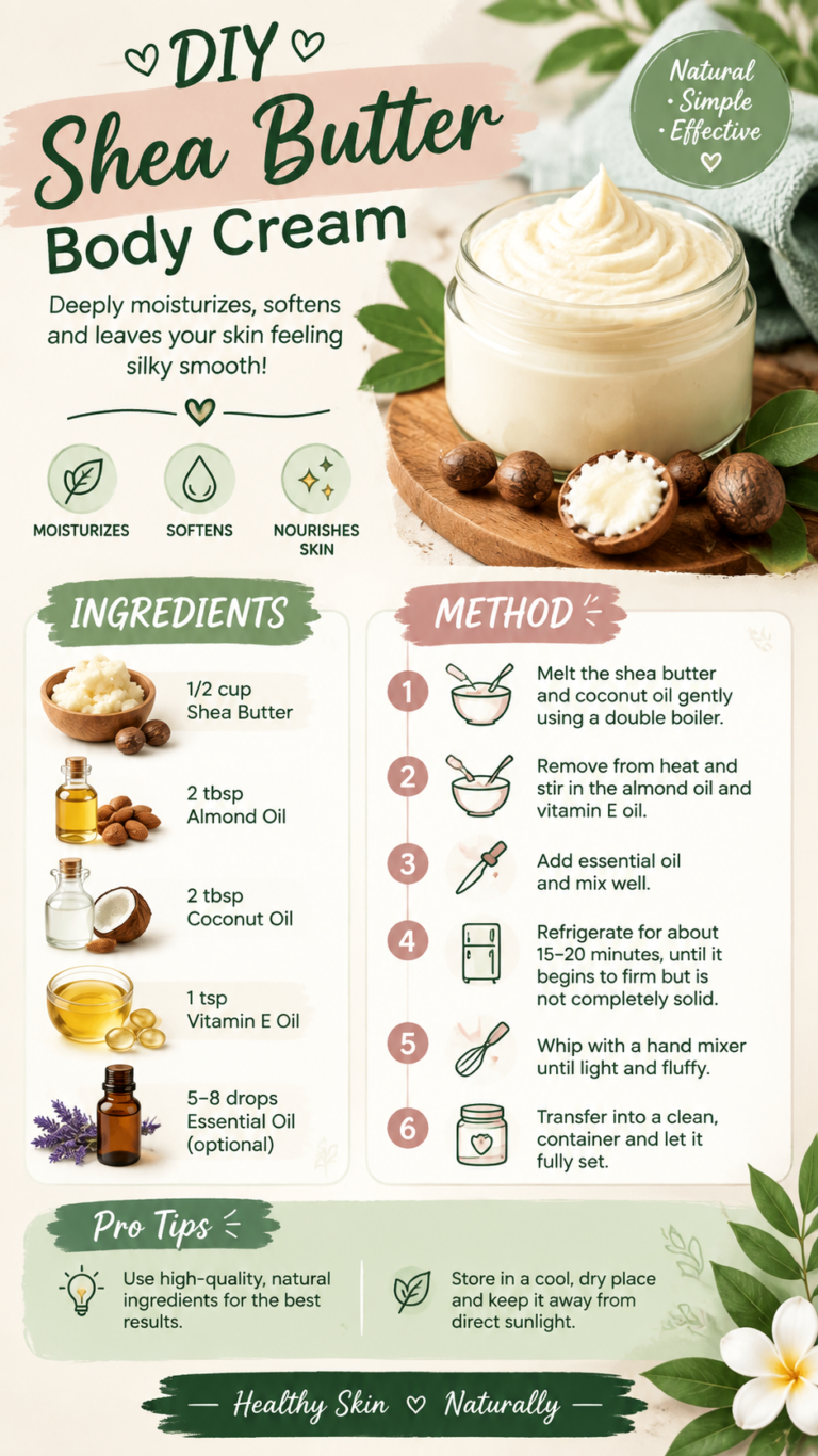 DIY Castor Oil Body Butter Recipe for Soft, Glowing  Hydrated Skin