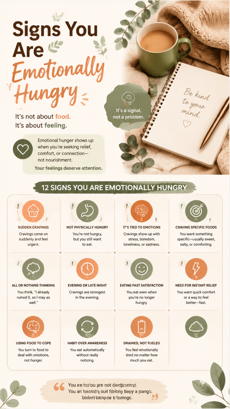 Signs Youre Emotionally Hungry Hunger vs Cravings Explained