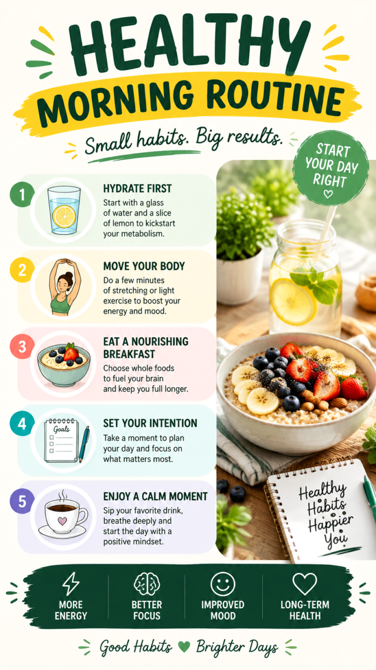 Healthy Gut Morning Routine 6 Easy Tips for Better Digestion