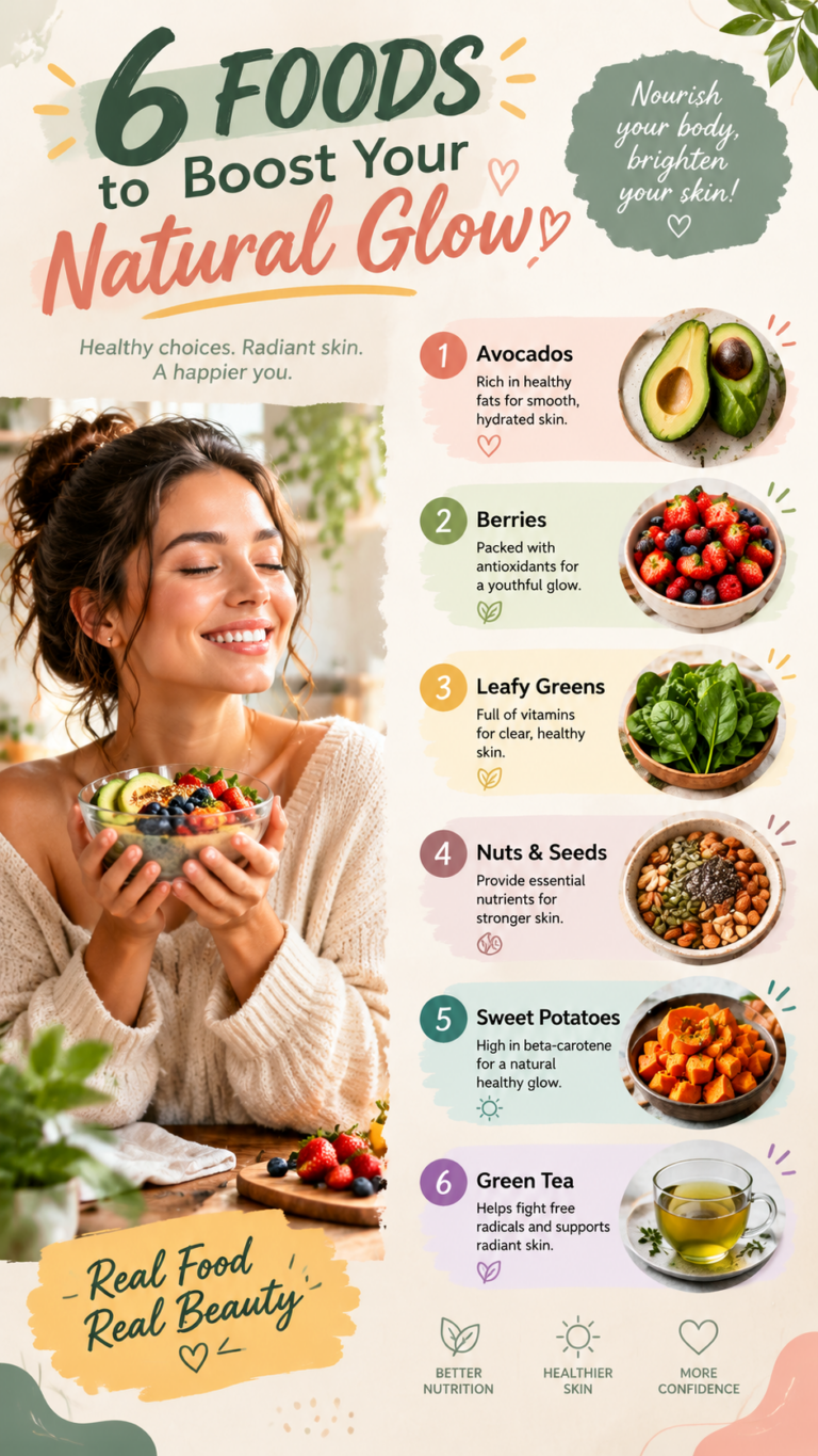 6 Vitamin A Rich Foods for Glowing Skin  Better Health Naturally