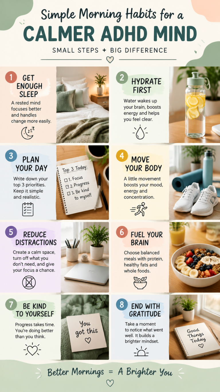 ADHD Morning Organizer Planner Ideas for Easier, Stress-Free Routines
