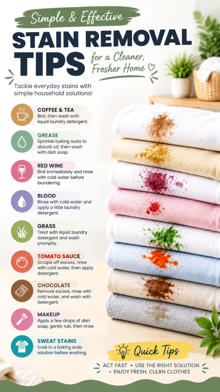 Easy Stain Removal Tips How to Remove Coffee, Wine, Grease, and More Stains