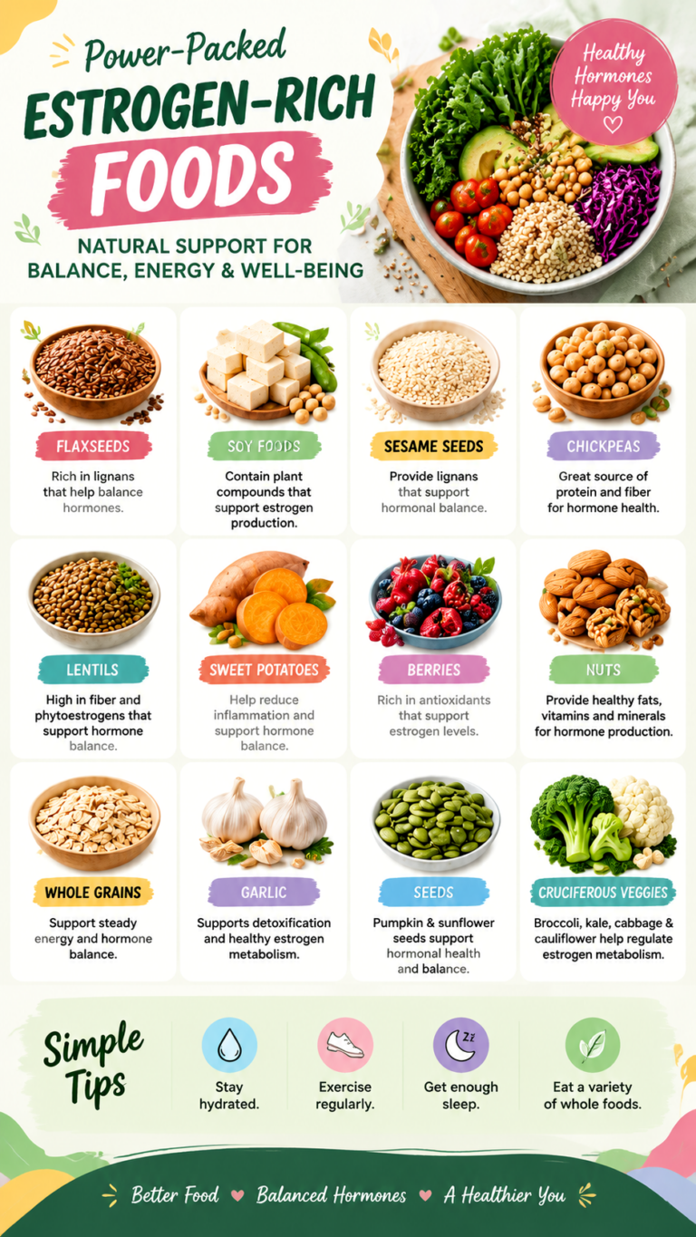 Estrogen Rich Foods 15 Natural Foods to Support Hormone Balance