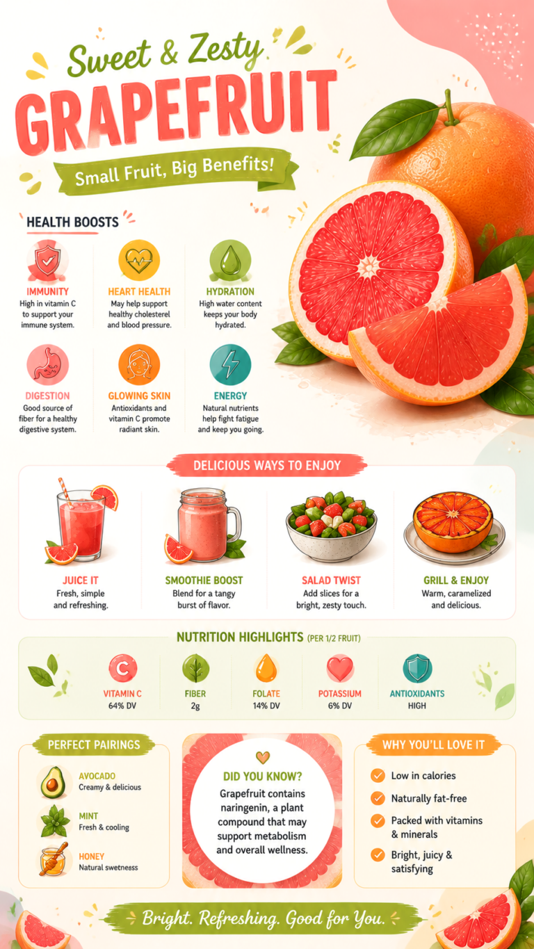 Grapefruit Benefits Nutrition, Vitamin C  Healthy Wellness Tips