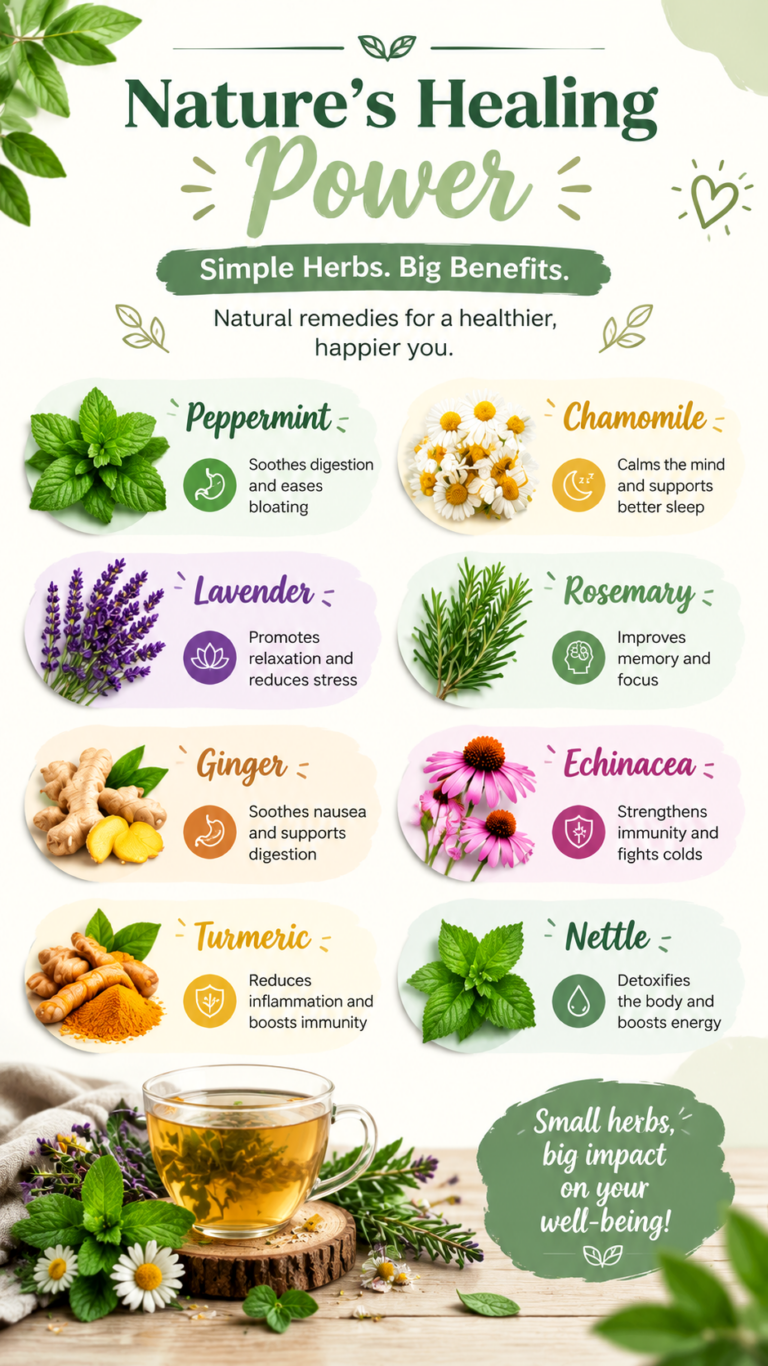 10 Powerful Herbs and Their Health Benefits A Natural Remedies Guide