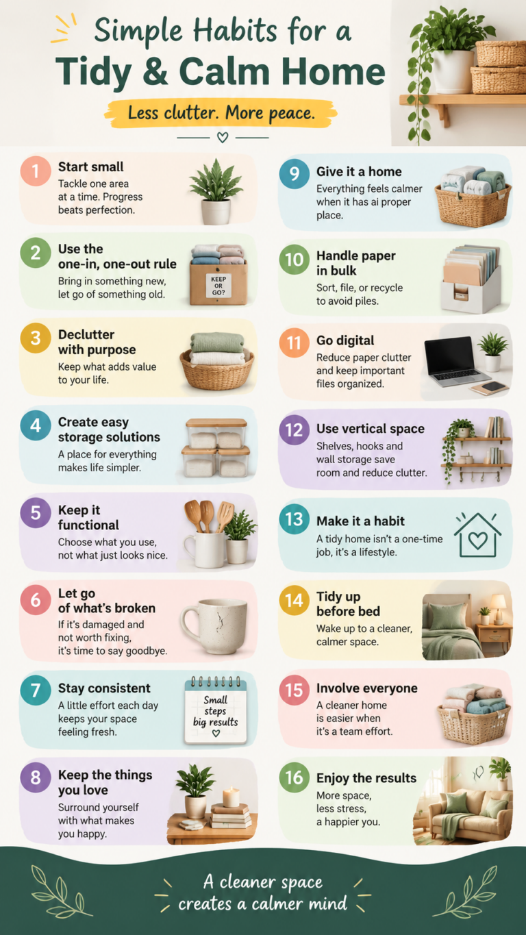Lazy Decluttering Rules That Actually Work for a Clutter-Free Home