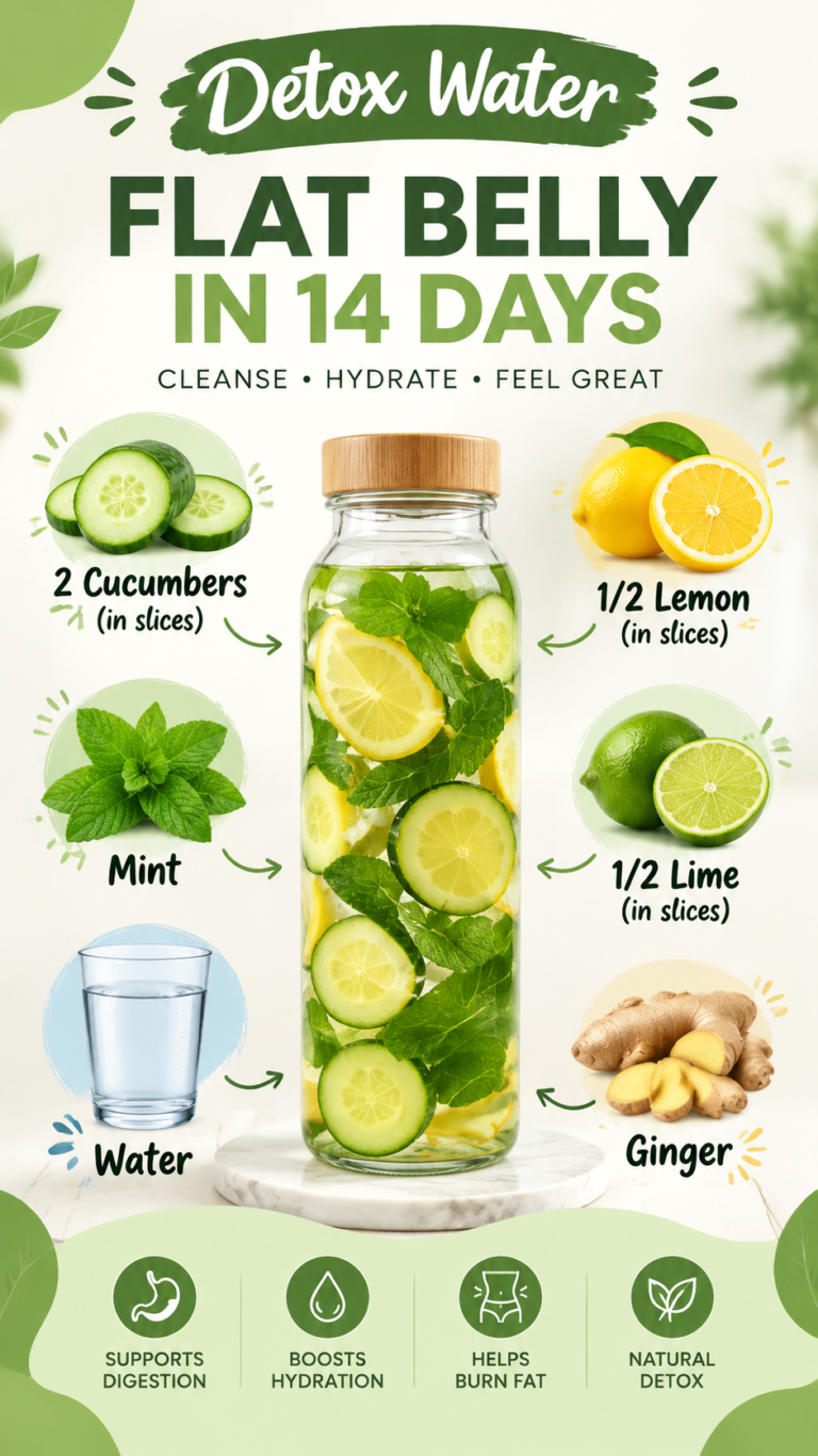 Cucumber Lemon Detox Water Recipe for Weight Loss  Belly Fat Support