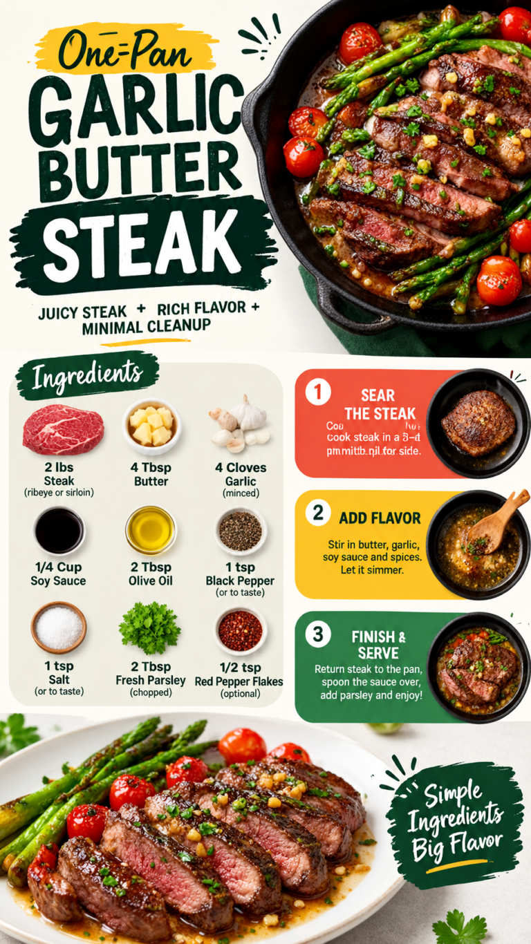 Budget-Friendly Garlic Butter Steak Recipe  Easy Cheap Dinner Ideas

Save this pin for your next meal plan.