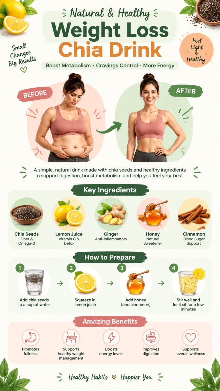 Chia Seed Weight Loss Drink Recipe for Natural Craving Control  Wellness