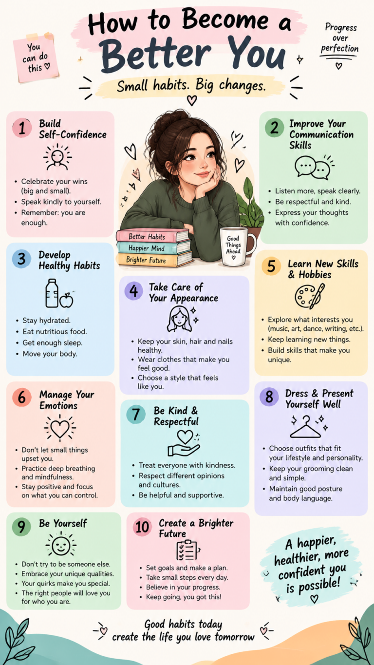How to Improve Your Personality 10 Habits to Become Your Best Self