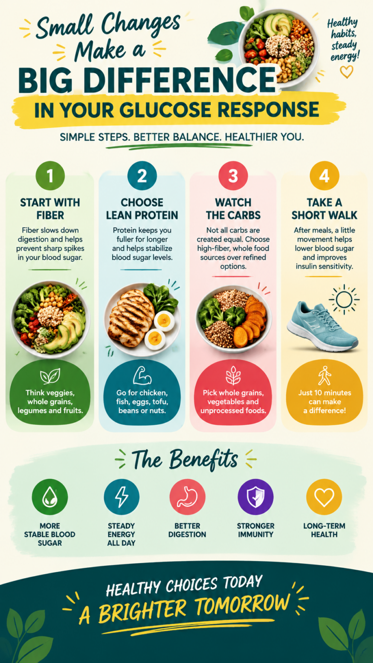 4 Steps to Improve Glucose Response and Balance Blood Sugar Naturally