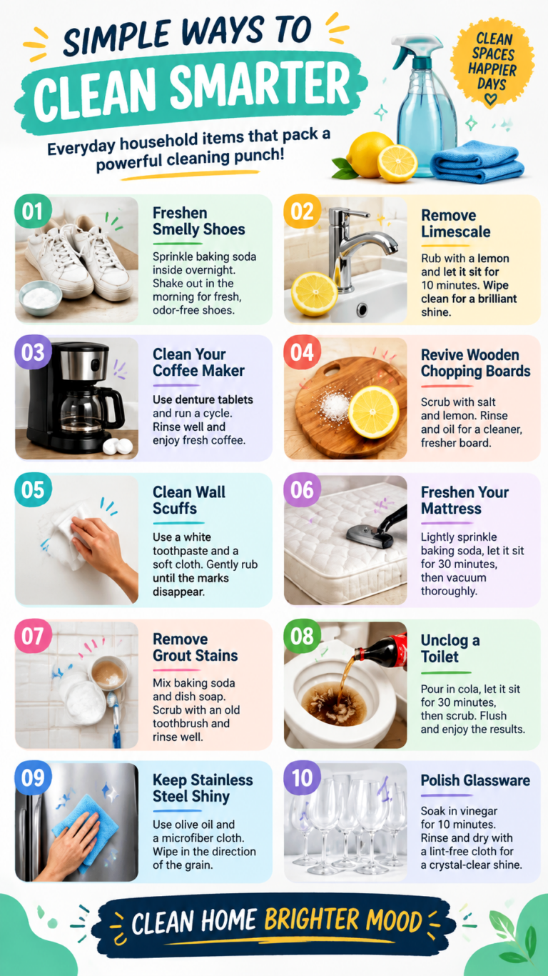 10 Everyday Items That Clean Better Than You Think Genius Cleaning Hacks