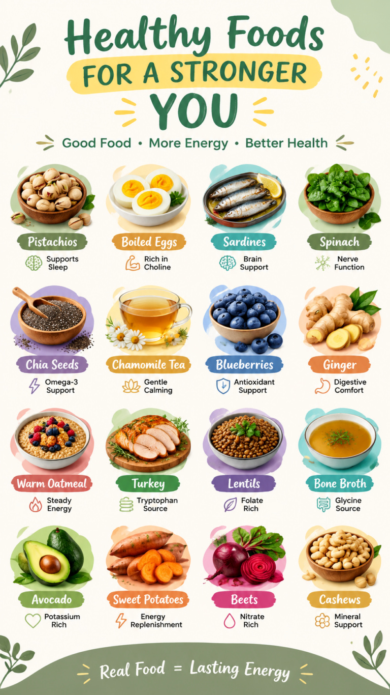 Foods to Eat for Fight-or-Flight Recovery and Nervous System Support