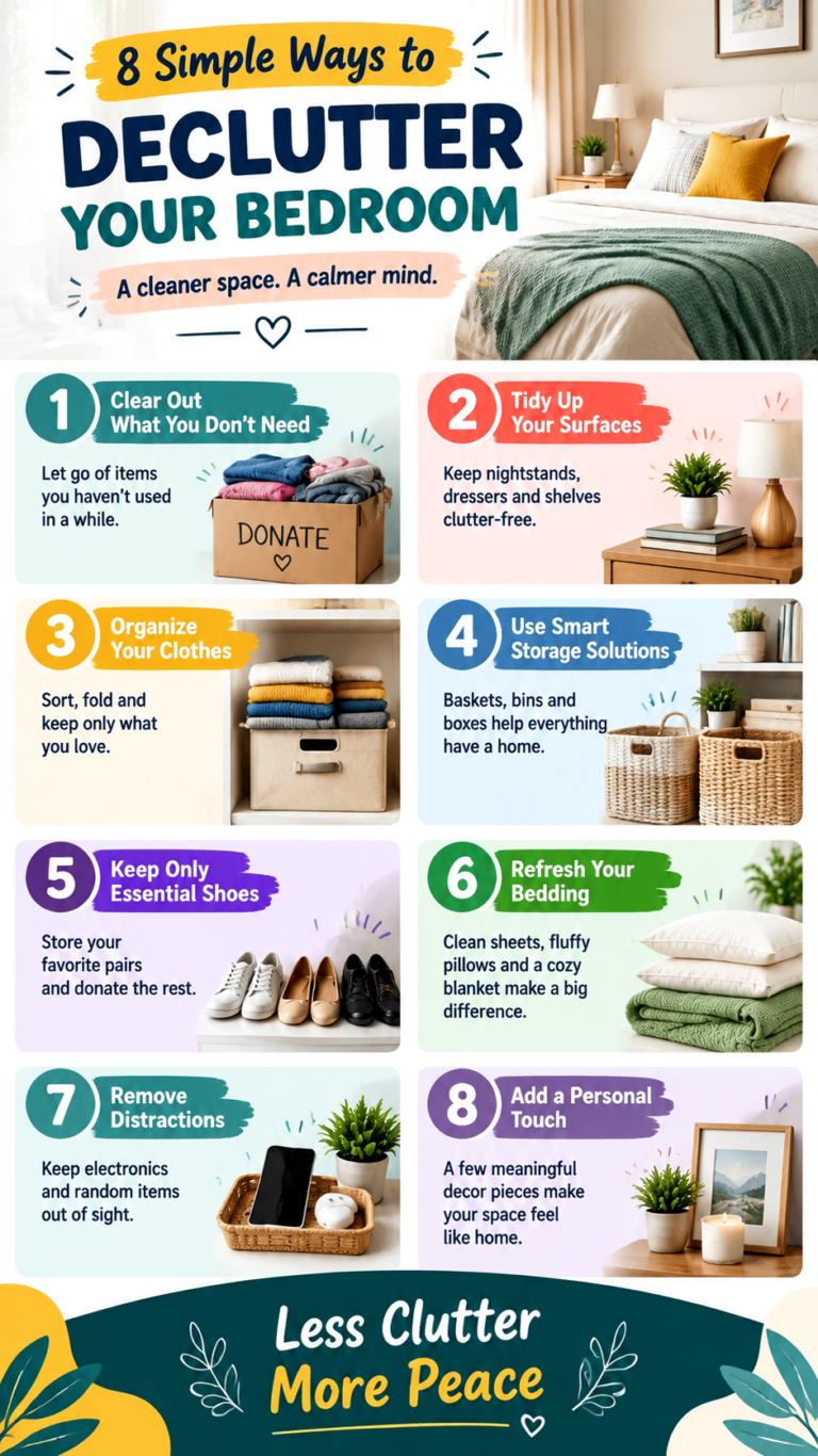 12 Things You Need to Stop Hoarding for a Cleaner Bedroom