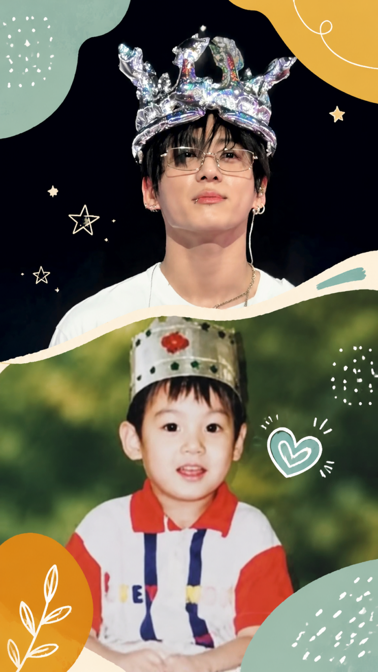 K-Pop Idol Then vs Now Adorable Childhood Photo and Present-Day Transformation