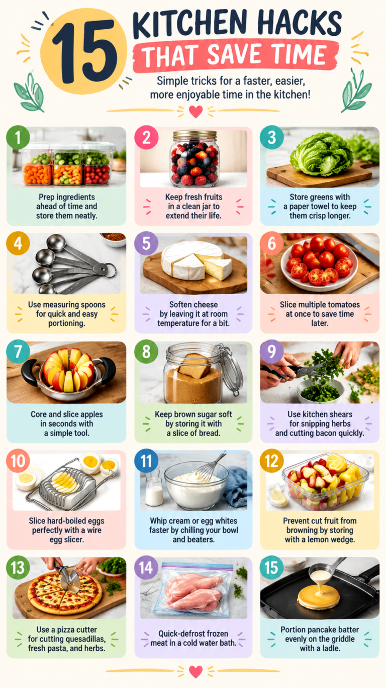 15 Genius Kitchen Hacks That Save Time and Make Cooking Easier