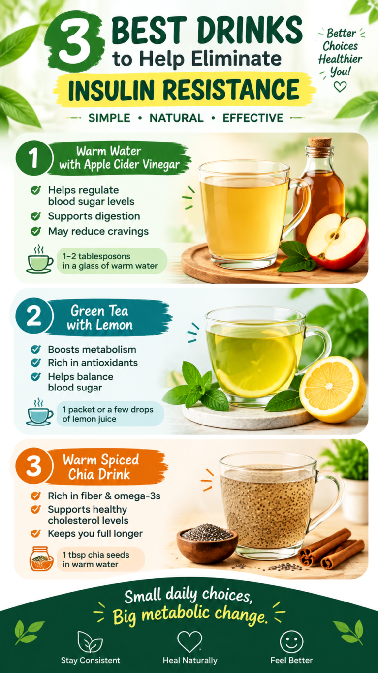 3 Drinks to Support Better Insulin Resistance Naturally