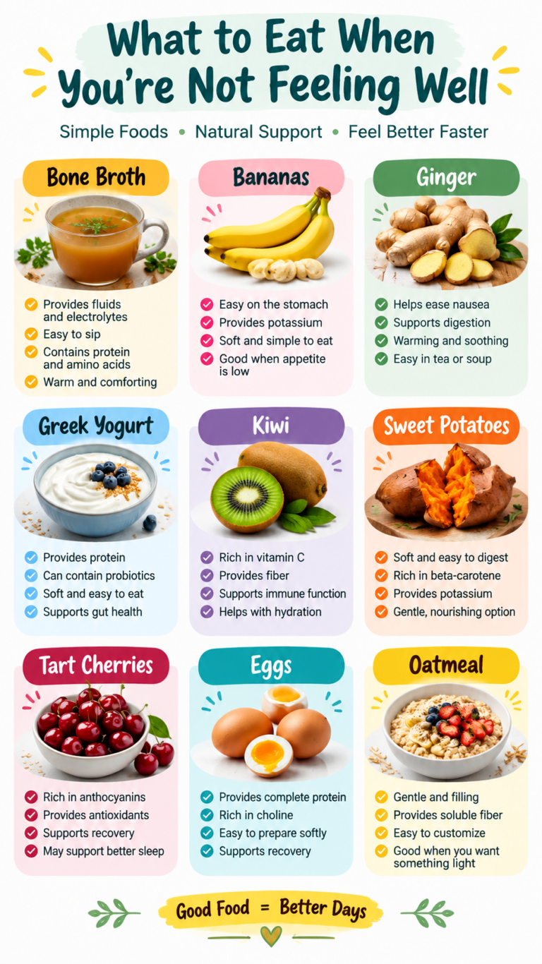 What to Eat When Youre Sick 9 Healing Foods to Soothe Your Stomach and Boost Recovery