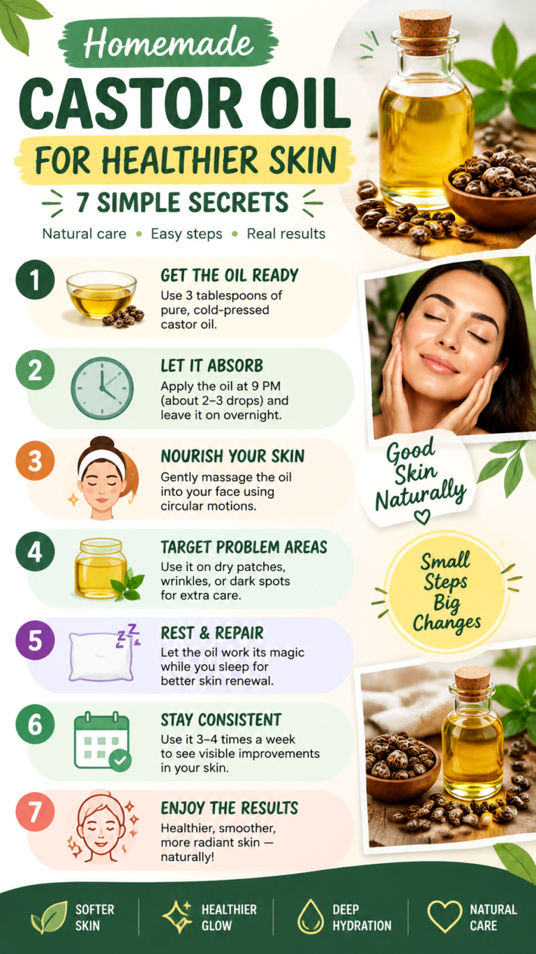 Castor Oil Secrets 7 Powerful Tips for Skin, Hair, and Wellness Benefits