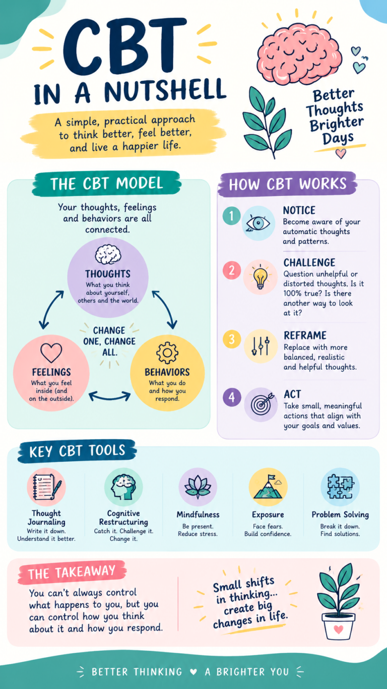 CBT Explained Simply 5 Powerful Cognitive Behavioral Therapy Tools for Better Mental Health