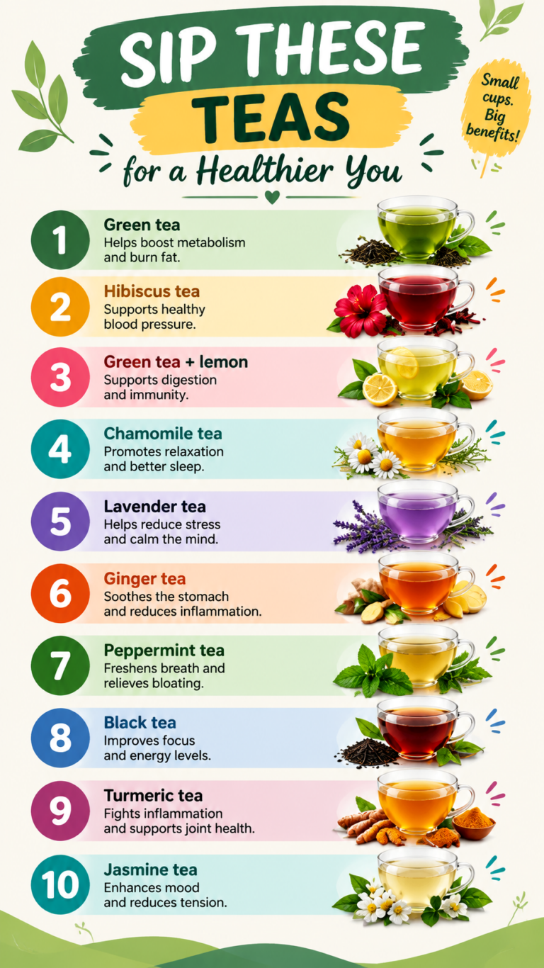 10 Healing Teas to Sip Instead of Pills for Better Health Naturally