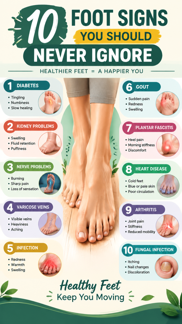 10 Foot Signs You Should Never Ignore for Your Health and Wellness