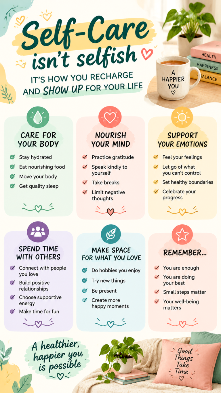 Self Care Routine Ideas Habit Stacking for a Better Daily Life